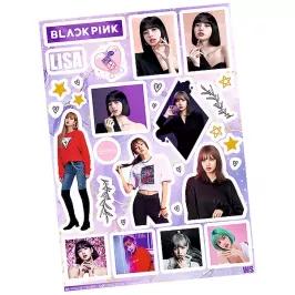 Набор наклеек BLACKPINK. Lisa