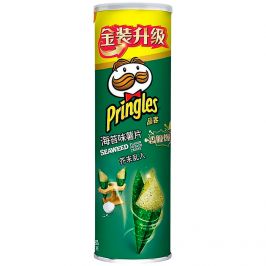 Чипсы PRINGLES со вкусом морской капусты и васаби