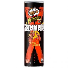 Чипсы PRINGLES со вкусом рака и сычуаньского соуса