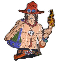 Значок из металлического сплава One Piece. Portgas D. Ace