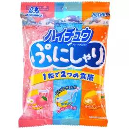 Жевательная конфета MORINAGA Hi-Chew: 3 вкуса