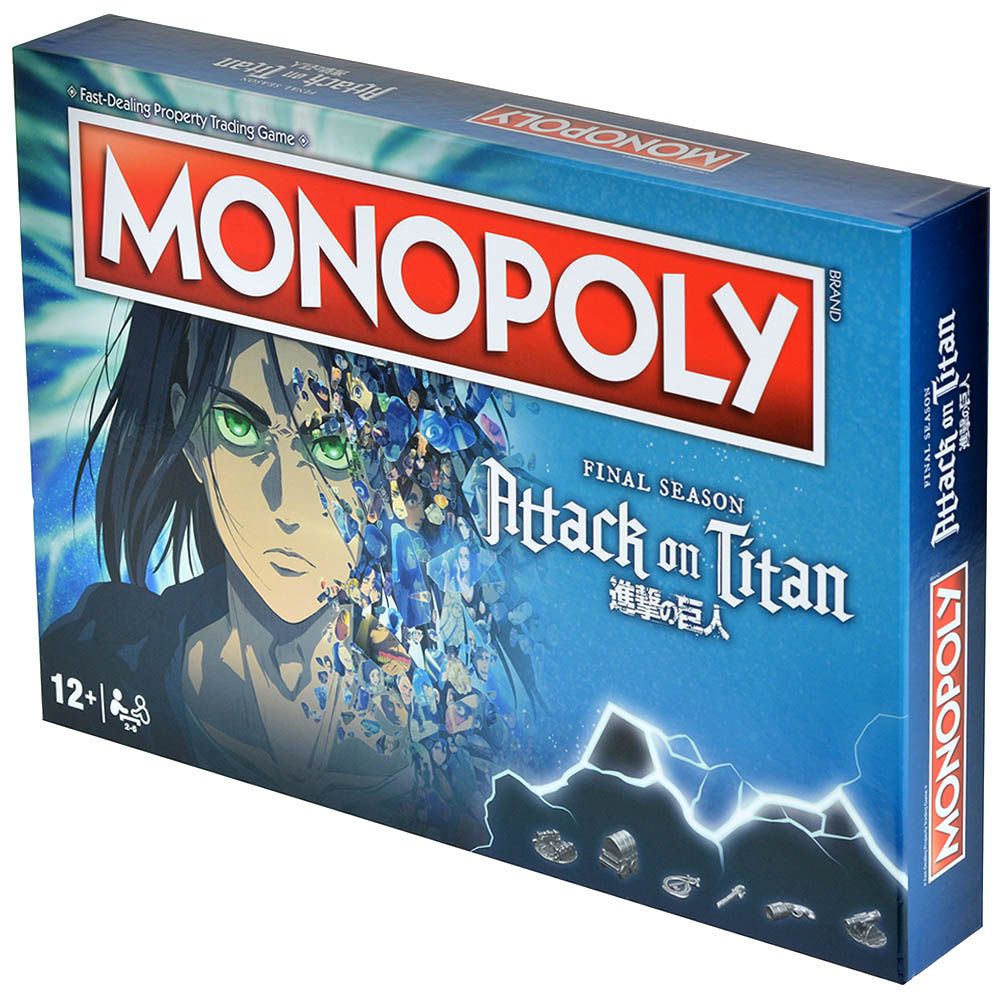 Monopoly: Attack on Titan. The Final Season | Купить настольную игру в  магазинах ORAORA