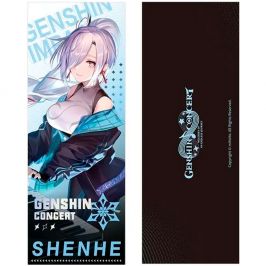 Памятный билет Genshin Impact. Online Concert Lazer Cut Commemorative Ticket: Shenhe