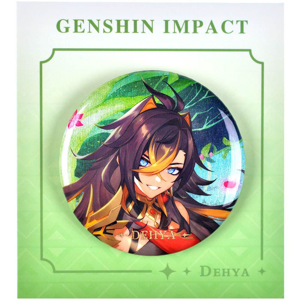 Значок Genshin Impact: Dehya | Купить настольную игру в магазинах ORAORA