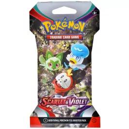 Pokemon TCG. Бустер издания Scarlet & Violet в картонной упаковке