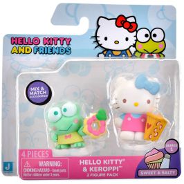 Набор фигурок Sweet & Salty. Hello Kitty & Keroppi